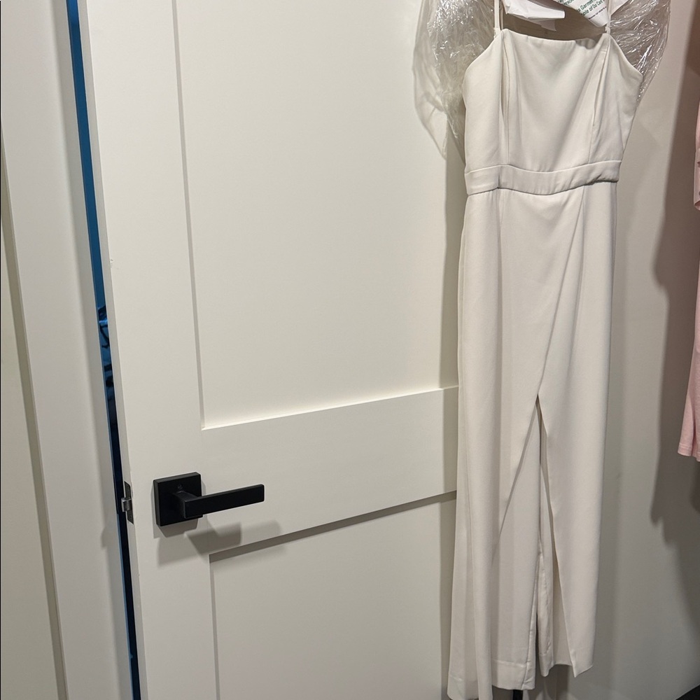 Black House White Market white one piece pant suit.